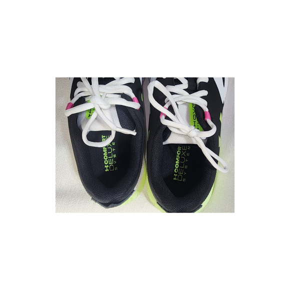 Under Armour HOVR Turbulence LTD black and neon green size 10 men - Picture 4 of 11